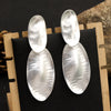 Women's Geometric Alloy Clipon Earrings Exaggerated Simple Fashion Statement Jewelry For Wholesale