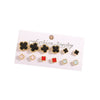 Women's Geometric Alloy Stud Earrings With Steel Posts Electroplated Light Luxury Small Earring Set