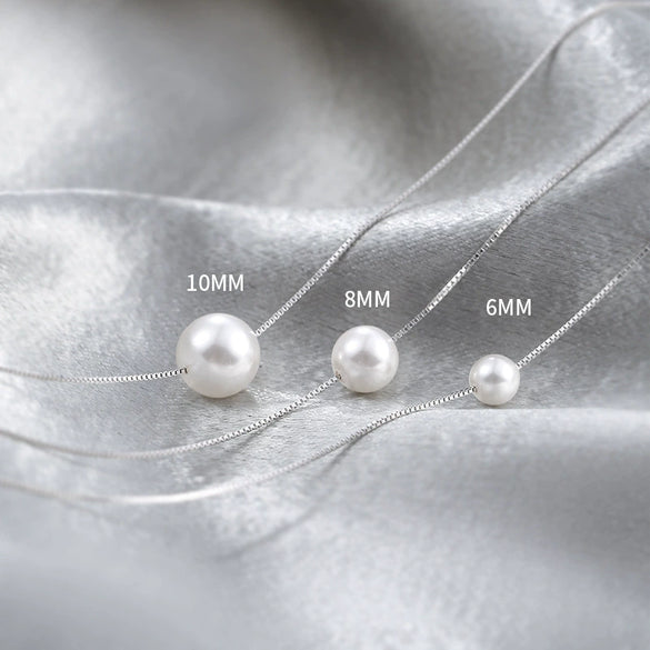 Women's Geometric Artificial Crystal Pendant Necklace With Silver Box Chain And Electroplated Clavicle Chain Design