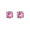 Women's Geometric Colored Zircon Copper Earrings Natural Style Fashion Jewelry Wholesale