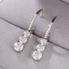 Women's Geometric Copper Earrings Fashionable Highend Style