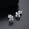 Women's Geometric Copper Earrings With Zircon Accents Electroplated Fashion Jewelry Wholesale