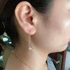 Women's Geometric Copper Earrings