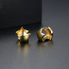Women's Geometric Copper Electroplated Earrings With Simple Fashion Jewelry Design