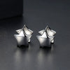 Women's Geometric Copper Electroplated Earrings With Simple Fashion Jewelry Design