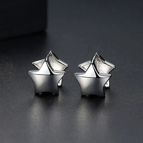 Women's Geometric Copper Electroplated Earrings With Simple Fashion Jewelry Design