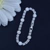 Women's Geometric Copper Zircon Bracelet With Electroplated Finish Sparkling Retro Fashion Jewelry Wholesale