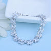 Women's Geometric Crystal Zircon Bracelet Electroplated Copper Fashion Jewelry Wholesale