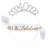 Women's Geometric Diecast Crown Headband And Shoulder Strap Etiquette Belt Set With Electroplating Treatment