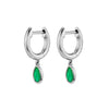Women's Geometric Dropshaped Copper Plated With Real Gold Zircon Earrings