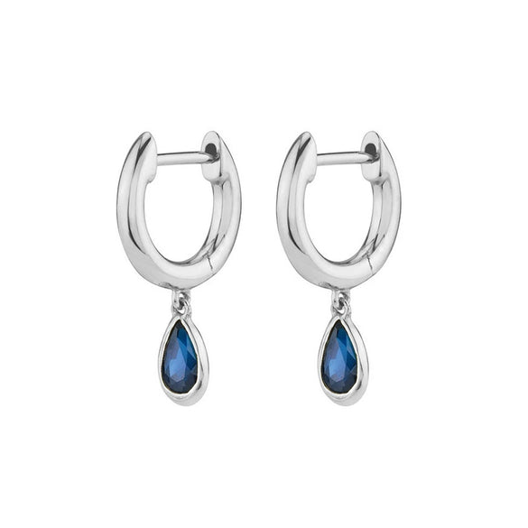 Women's Geometric Dropshaped Copper Plated With Real Gold Zircon Earrings