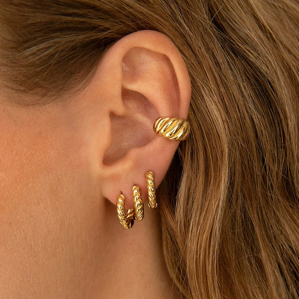 Women's Geometric Ear Clip Earrings