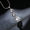 Women's Geometric Gem Pendant Necklace With Snake Bone Chain Natural Style Mixed Gem Inlay Precious Stone Setting