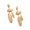 Women's Geometric Iron Earrings With Electroplated Finish And Stainless Steel Ear Needles Fashion Jewelry Wholesale