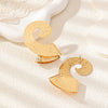 Women's Geometric Metal Earrings With Exaggerated Retro Fashion Design Wholesale