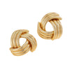 Women's Geometric Metal Pearl Earrings With Electroplated Finish Exaggerated Retro Fashion Statement Jewelry