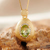Women's Geometric Natural Amethytetine Pendant Necklace In S925 Sterling Silver With Gem And Crystal Design