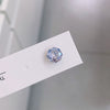 Women's Geometric Octagon Crystal Inlaid Metal Earrings Titanium Steel Screw Cartilage Ear Nail
