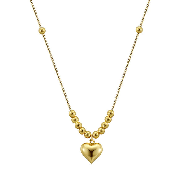 Women's Geometric Pattern S925 Sterling Silver Snake Bone Chain Necklace With Electroplating Design