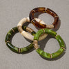 Women's Geometric Plated Stainless Steel Bracelet Hypoallergenic Jewelry For Wholesale