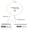 Women's Geometric Plated Stainless Steel Tassel Earrings Elegant Sparkling Statement Jewelry For Wholesale