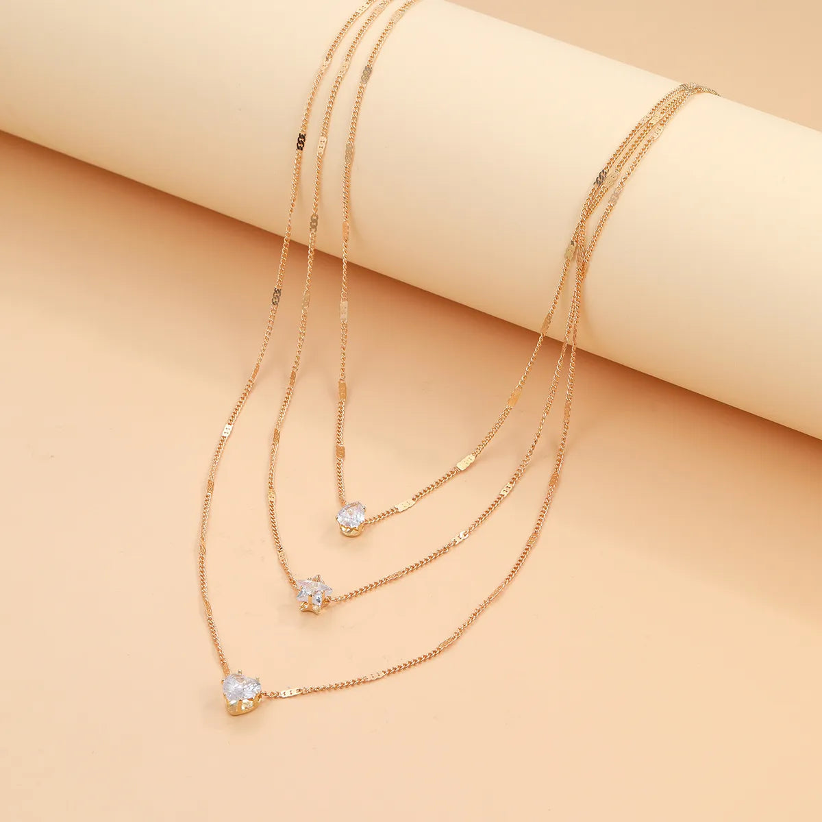 Womens Geometric Plating Alloy Other Necklaces Pj190422118717