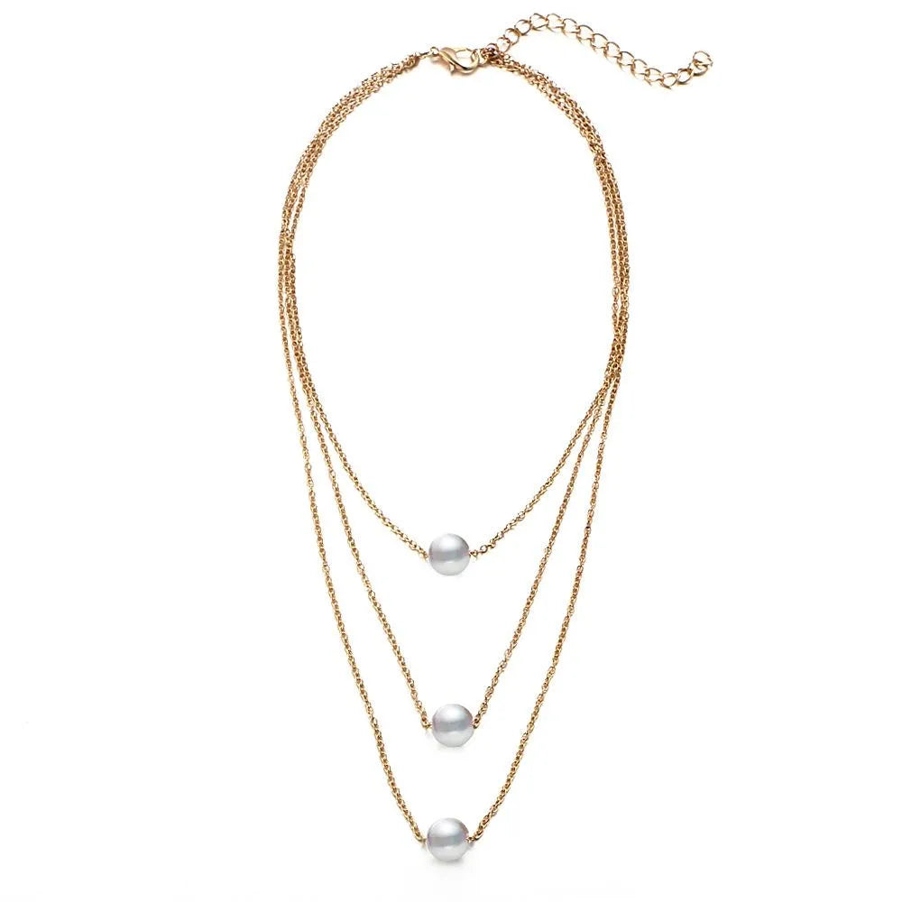 Womens Geometric Plating Alloy Other Necklaces Pj190422118717