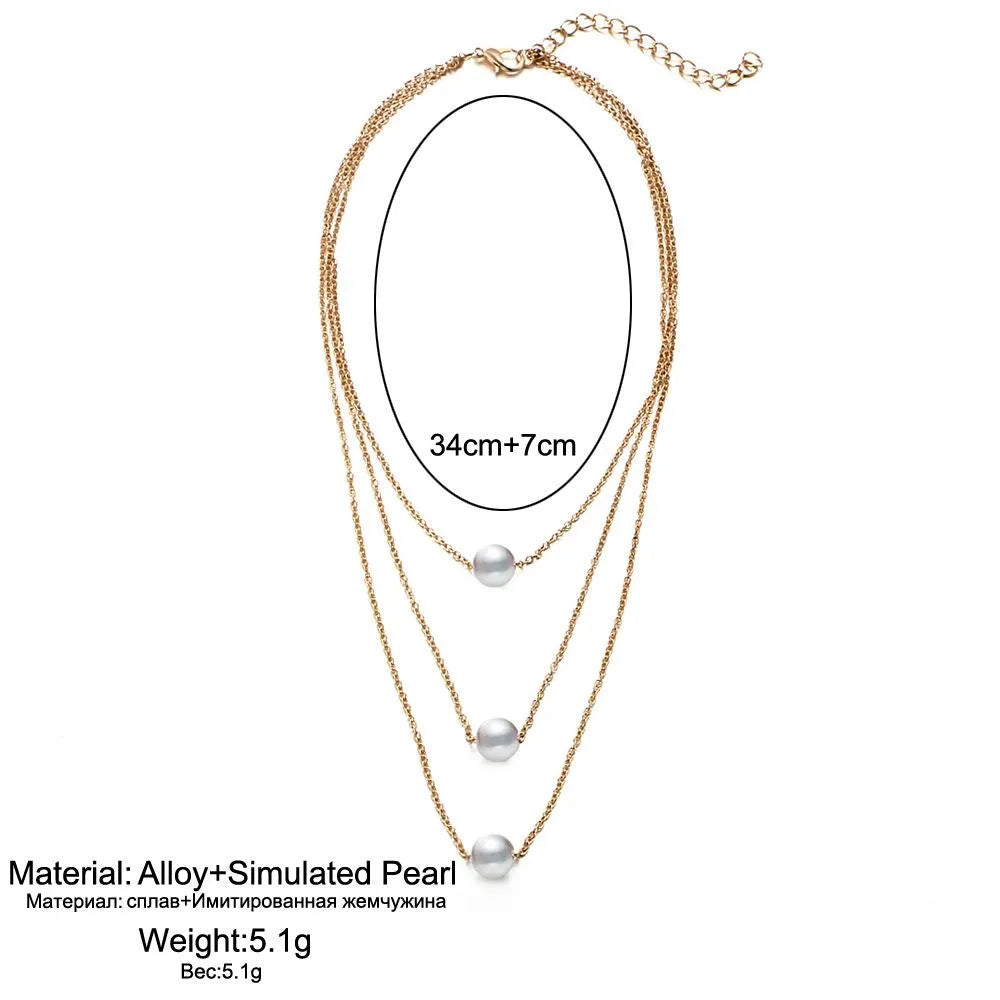 Womens Geometric Plating Alloy Other Necklaces Pj190422118717