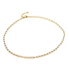Women's Geometric Rectangular Zircon Pendant Necklace In Stainless Steel With Electroplated Claw Chain Casual Jewelry