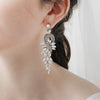 Women's Geometric Rhinestone Alloy Earrings Vintage Fashion Statement Jewelry For Everyday Wear And Bridal Occasions