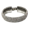 Women's Geometric Rhinestone Bracelet With Electroplated Diamond Style Classic Bridal Stage Jewelry