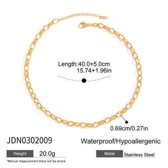 Women's Geometric Rhinestone Crystal Pendant Necklace In Stainless Steel With Vacuum Gold Plating And Lobster Clasp