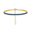 Women's Geometric S925 Sterling Silver Electroplating Tennis Bracelet