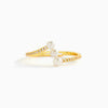 Women's Geometric S925 Sterling Silver Ring With Electroplating Treatment