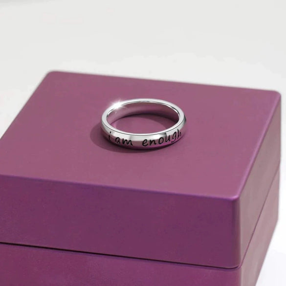 Women's Geometric S925 Sterling Silver Ring With Electroplating