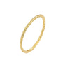 Women's Geometric S925 Sterling Silver Ring With Gold And Silver Foil Texture Electroplated Fine Jewelry