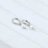 Women's Geometric Square Earrings With Silver Needle And Copper Electroplated Light Luxury Casual Ear Accessories