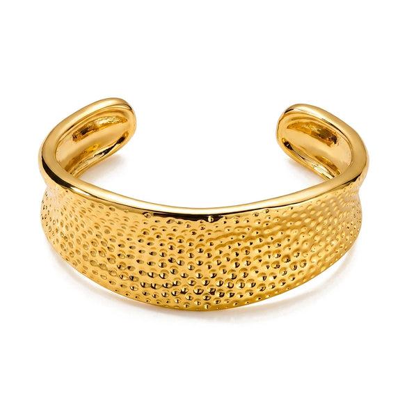 Women's Geometric Stainless Steel Bracelet With Gold Vacuum Plating Minimalist Fashion Jewelry Accessory