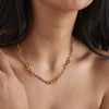 Women's Geometric Stainless Steel Chain Bracelet With Plated Finish Hypoallergenic Fashion Jewelry Wholesale