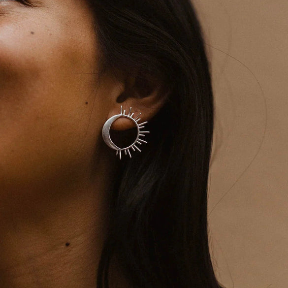Women's Geometric Stainless Steel Electroplated Minimalist Allmatch Fashion Trend Earrings