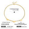 Women's Geometric Stainless Steel Necklace With Vacuum Gold Plated Finish Minimalist Luxury Chain Jewelry