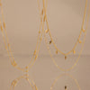 Women's Geometric Stainless Steel Pendant Necklace Goldplated Simple And Elegant Fashion Jewelry