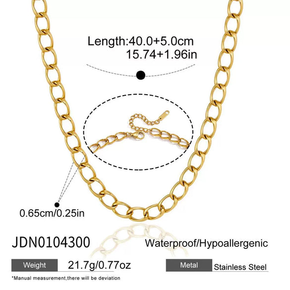 Women's Geometric Stainless Steel Pendant Necklace With Black Rope Chain And Pvd Gold Plated Finish