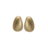 Women’s Geometric Statement Alloy Earrings With Bold Exaggerated Design And Inner Buckle Closure