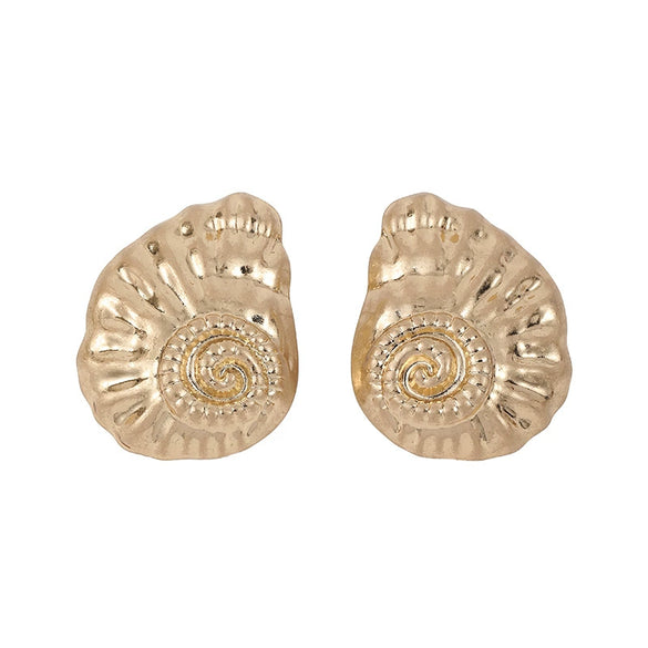 Women's Geometric Statement Earrings Exaggerated Retro Alloy Design With Electroplated Finish And Stainless Steel Ear Posts