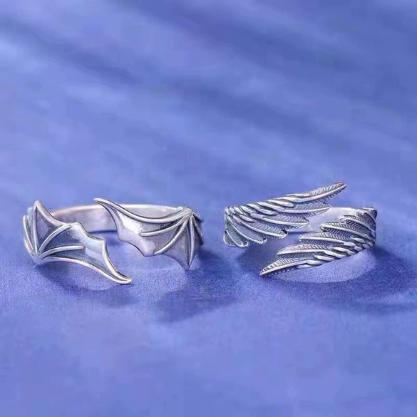 Women's Geometric 925 Sterling Silver Ring With Electroplating