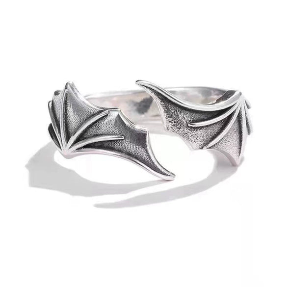 Women's Geometric 925 Sterling Silver Ring With Electroplating