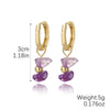 Women's Geometric Stone Beaded Earrings