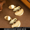 Women’s Geometric Tassel Metal Earrings With Electroplated Finish And Copper Ear Posts Fashion Statement Jewelry Wholesale