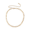 Women's Geometric Zinc Alloy Short Necklace With Electroplated Conventional Chain Simple Fashion Collarbone Chain